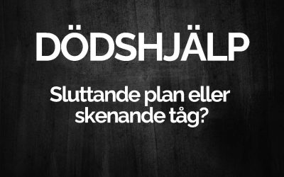 Människovärde ger ut rapport om dödshjälp